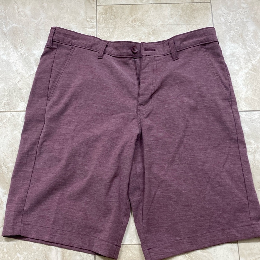 Deep purple shorts